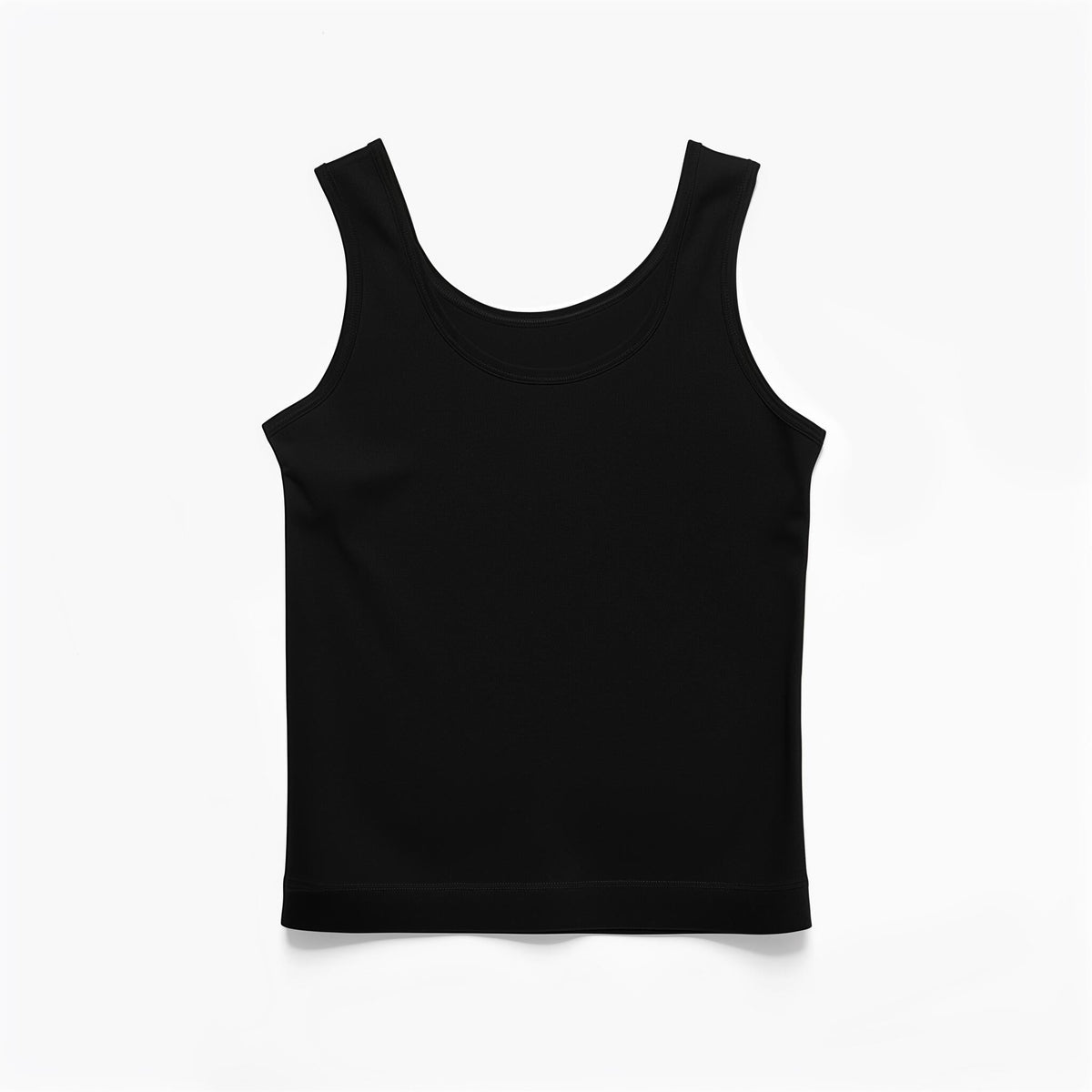 Black Sleevless Shirt